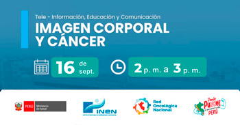 Capacitación online gratis sobre "Imagen corporal y cáncer" del INEN
