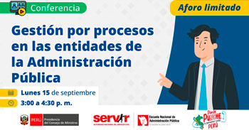 Conferencia online "Gestión por Procesos en las entidades de la Administración Pública" 