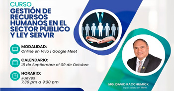  Curso online gratis: "Gestión de Recursos Humanos en el Sector Público y Ley Servir"