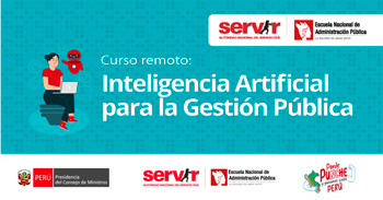  Curso online gratis "Inteligencia Artificial para la Gestión Pública" del ENAP