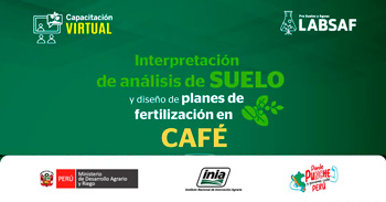 Curso online "Interpretación de análisis de suelo y diseño de planes de fertilización en café" del INIA