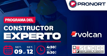 Programa gratuito del "Constructor experto" del SENCICO