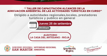Taller presencial "Alcances de la Adecuación Ambiental de las Actividades Turísticas en Curso"