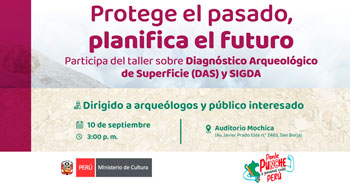 Taller presencial "Diagnóstico Arqueológico de Superficie y Sistema de Información Geográfica de Arqueología "