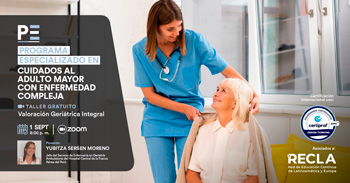  Taller online gratis "Valoración Geriátrica Integral" de la Universidad Autónoma del Perú