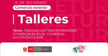  Taller presencial "Tendencias y Oportunidades Comerciales en el comercio electrónico B2B"