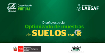Capacitación online "Diseño espacial optimizado de muestreo de suelos con R" del INIA