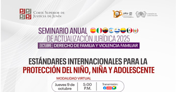 Capacitación online "Estándares Internacionales para la protección del niño, niña y adolescente" 