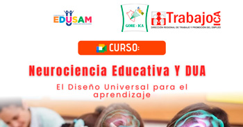  Curso online "Neurociencia Educativa y DUA – El Diseño Universal para el Aprendizaje" de la DRTPE de Ica