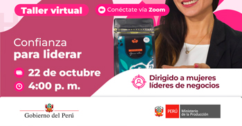 Taller online "Confianza para liderar" de PRODUCE