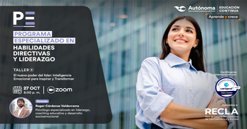 Taller online gratis: "El nuevo poder del líder: Inteligencia Emocional para inspirar y transformar"
