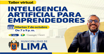 Taller online gratis "Inteligencia artificial para emprendedores" del Desarrollo Económico MML