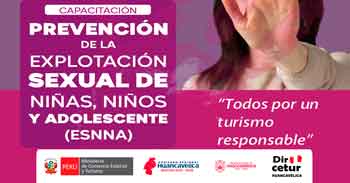 Capacitación presencial "Prevención de la explotación sexual de niñas, niños y adolescente (ESNNA)"