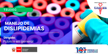 Capacitación online "Manejo de dislipidemias" del Hospital Nacional Arzobispo Loayza