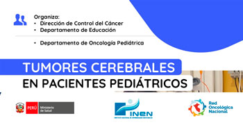 Capacitación online sobre: "Tumores cerebrales en paciéntes pediátricos" del INEN
