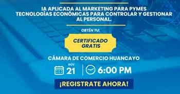 Charla presencial "Gestión Empresarial Inteligente: Marketing y Control con Tecnología Accesible"