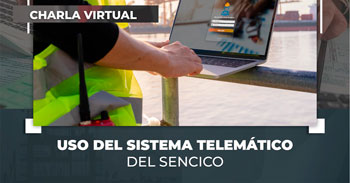Charla online "Uso del sistema telematico del SENCICO"  