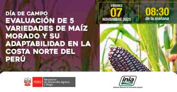 Evento presencial  "Alternativas de alimentación (Bloques nutricionales)" del INIA