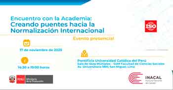 Taller presencial Encuentro con la Academia, Creando puentes hacia la Normalización Internacional