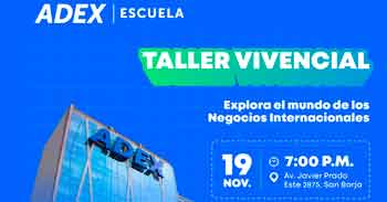 Taller presencial "Explora el mundo de los negocios internacionales" de la ADEX Escuela