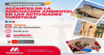  Capacitación presencial “Alcances de la Adecuación Ambiental en las Actividades Turísticas”