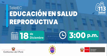  Capacitación online "Educación en salud reproductiva" del Hospital Regional de Ica  