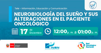 Capacitación online gratis sobre: "Neurobiología del sueño y sus alteraciones en el paciente oncológico"