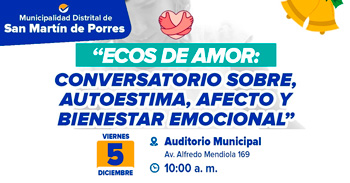 Conversatorio presencial "Ecos de Amor y Caos: Autoestima, afecto y bienestar emocional" 