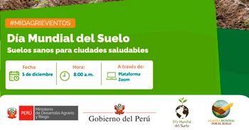 Evento online "Catalogo de productos agrarios : Una herramienta digital" del MIDAGRI
