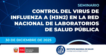  Seminario online Control del virus de influenza A (H3N2) en la Red Nacional de Laboratorios de Salud Pública