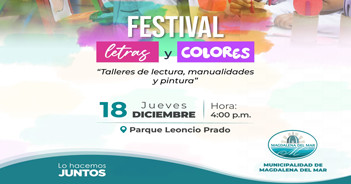 Taller presencial gratis "Lectura, manualidades y pintura" de la Municipalidad de Magdalena del Mar