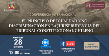  Conferencia internacional "El principio de igualdad y no discriminación en Chile"  