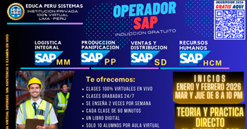  Curso online gratis: "LOGISTICA SAP-MM "