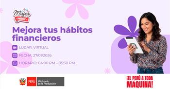 Taller virtual "Mejora tus hábitos financieros" de Produce