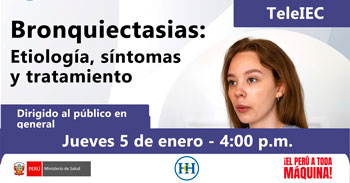Capacitación online "Bronquiectasias: Etiología, síntomas y tratamiento"