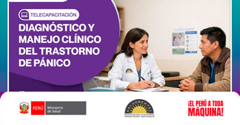  Capacitación virtual "Diagnóstico y manejo clínico del trastorno de pánico" 