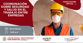 Capacitación online gratis "Coordinación sobre seguridad y salud en el trabajo entre empresas"