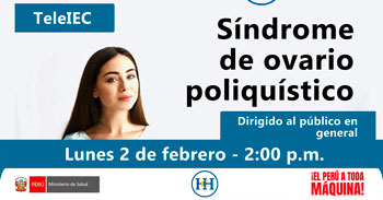 Capacitación online "Síndrome de ovario poliquístico" del Hospital Nacional Cayetano Heredia