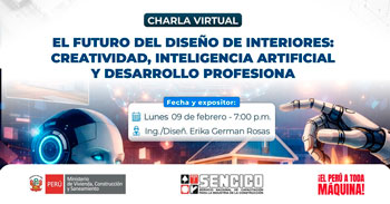 Charla online gratis El futuro del diseño de interiores: creatividad, inteligencia artificial y desarrollo profesional