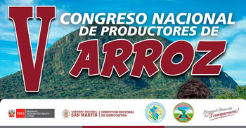 V Congreso Nacional de Productores de Arroz San Martín 2026 