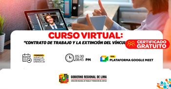  Curso online gratis "Contrato de Trabajo y la Extinción del Vínculo Labora"