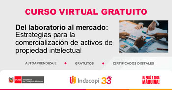  Curso online gratis Del laboratorio al mercado: Estrategias para la comercialización de activos de propiedad intelectual