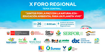  Foro presencial Juntos por la paz con la naturaleza - educación ambiental para un planeta vivo