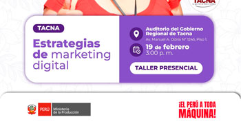  Taller presencial "Estrategias de marketing digital" de Produce