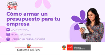  Taller online "Cómo armar un presupuesto" de Produce