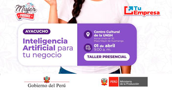  Capacitación presencial "Inteligencia Artificial" de la Dirección Regional de la Producción Ayacucho