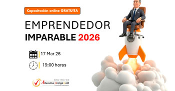 Capacitacion online gratis: "EMPRENDEDOR IMPARABLE 2026"