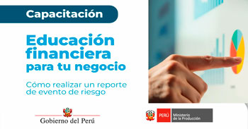 Curso online "Educación financiera para tu negocio" del Programa Nacional Tu Empresa