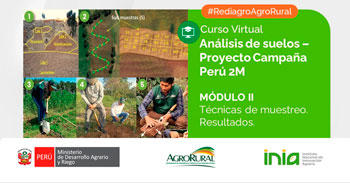  Curso online gratis "Análisis de suelos, Módulo II: Técnicas de muestreo y resultados" de Agro Rural