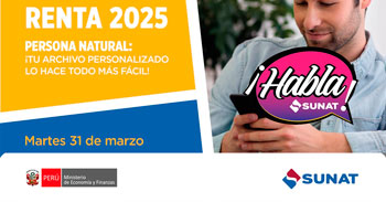 Evento online gratis "Renta 2025 persona natural: ¡Tu archivo personalizado lo hace todo más fácil!"